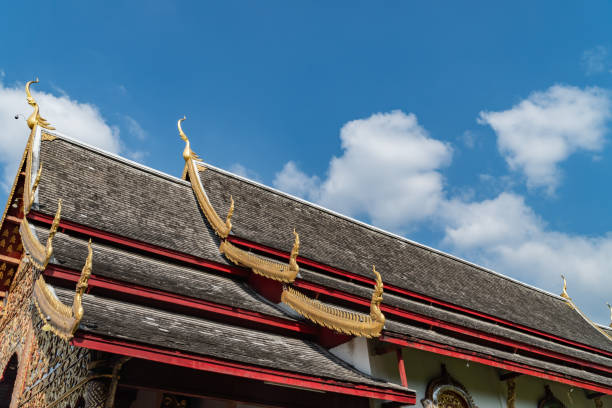 istock Buddhist architecture in Bangkok, Thailand 1193292384