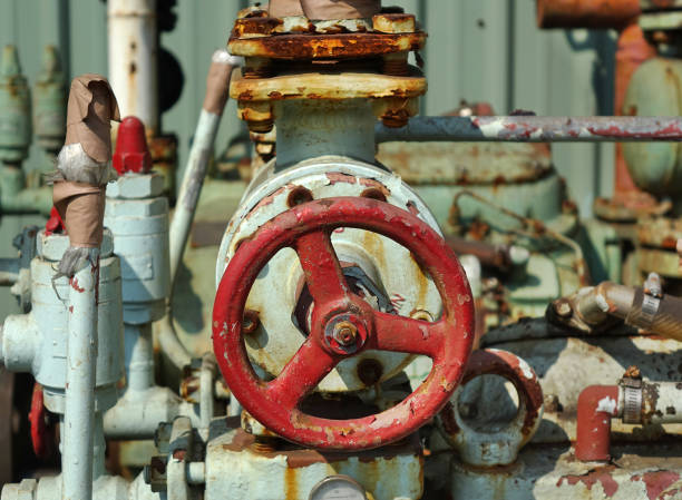 istock Abandoned Old Factory Equipment 1193293021