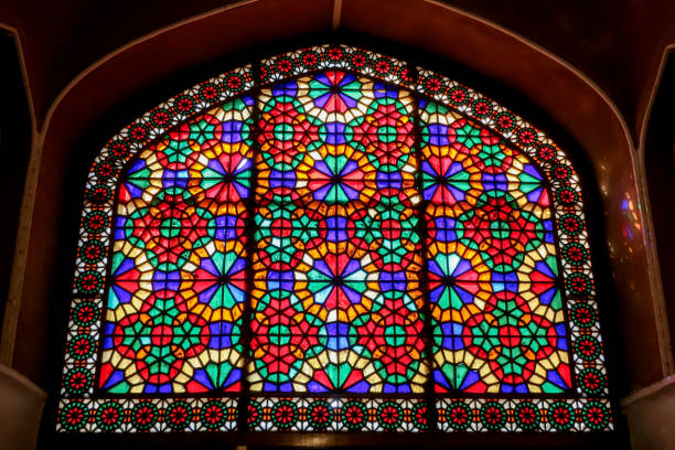 istock Beautiful colourful Traditional Iranian windows 1193293151