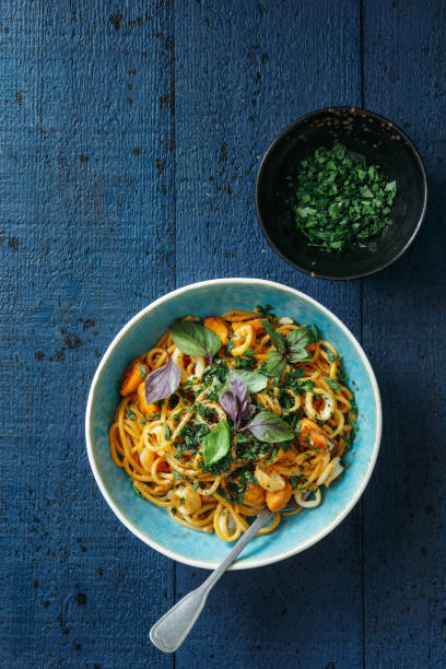 istock Italian Seafood Pasta 1193293542