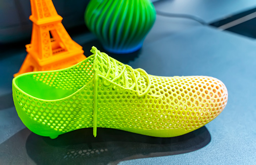 Figura de zapato de impresión de impresora 3D photo