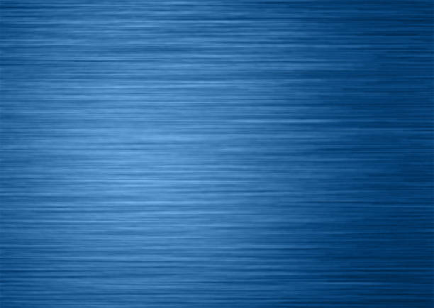 istock Background texture of brushed dark blue metal 1193303309
