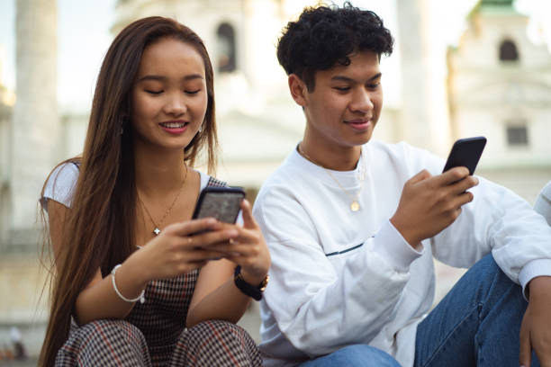 istock Asian friends hanging out 1193306648