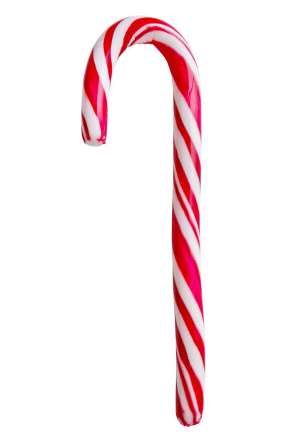 istock christmas red and white candy cane isolated on white 1193307916