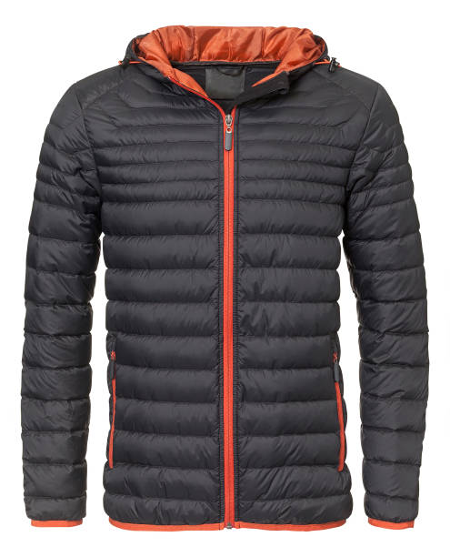 istock Men's coat outdoor on mannequin with clipping path 1193313437
