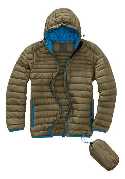 istock Men's coat outdoor on mannequin with clipping path 1193313447