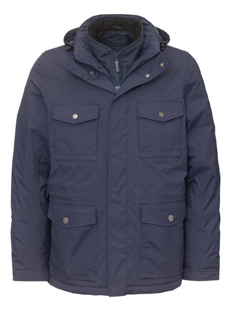 istock Men's coat outdoor on mannequin with clipping path 1193313454