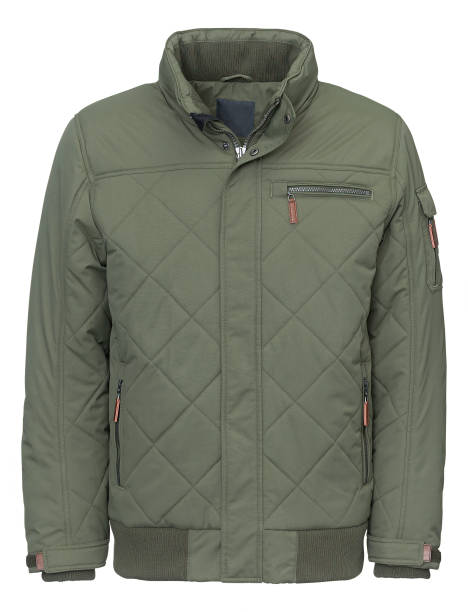 istock Men's coat outdoor on mannequin with clipping path 1193313471