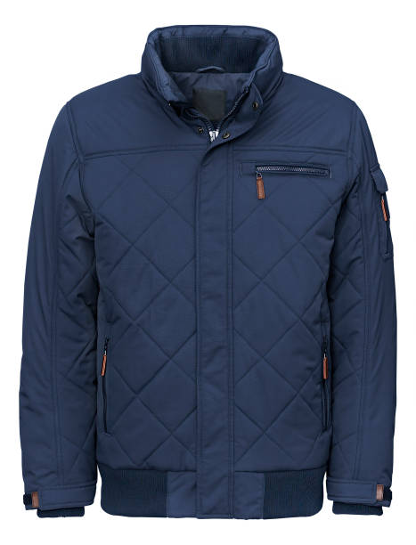 istock Men's coat outdoor on mannequin with clipping path 1193313479