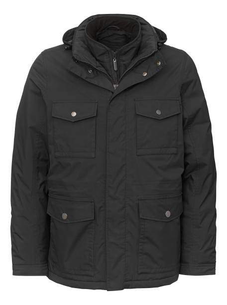 istock Men's coat outdoor on mannequin with clipping path 1193313492