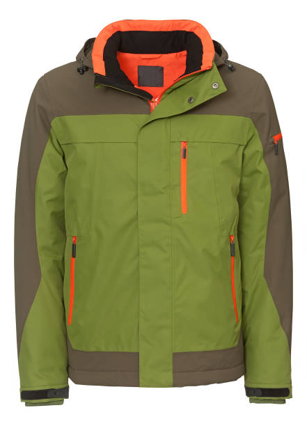 istock Men's coat outdoor on mannequin with clipping path 1193313496