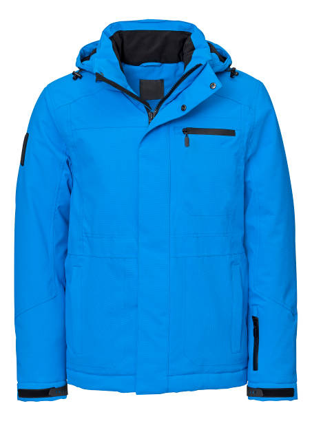 istock Men's coat outdoor on mannequin with clipping path 1193313550