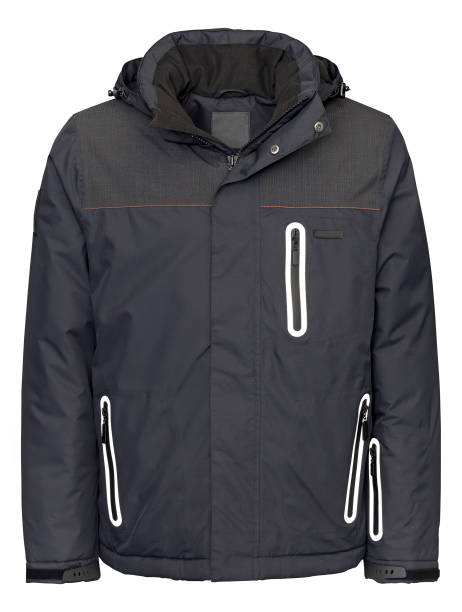 istock Men's coat outdoor on mannequin with clipping path 1193313607