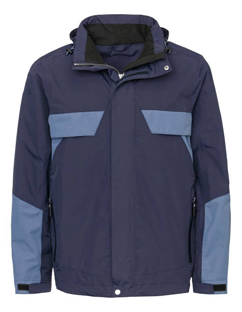 istock Men's coat outdoor on mannequin with clipping path 1193313689