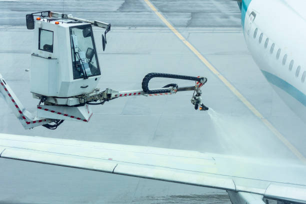 istock De-icing of aircraft in the winter before flight 1193328440