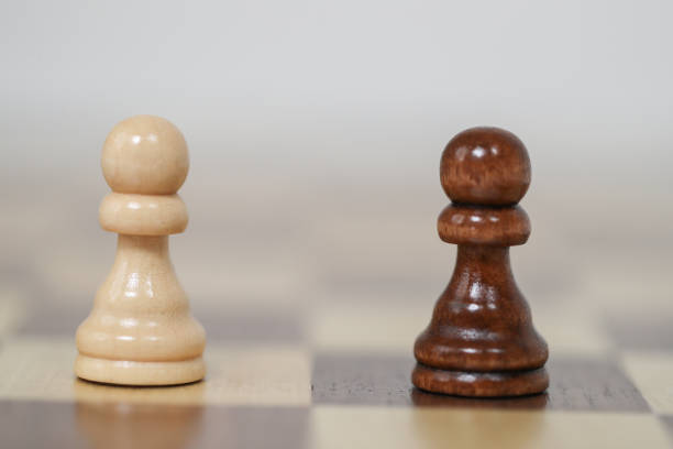 istock Chess photographed on a chess board 1193332436