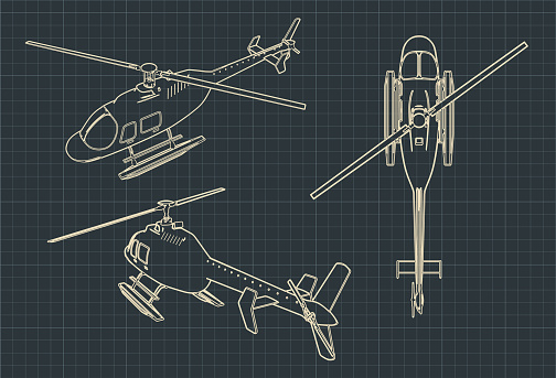 Helicopter blueprints