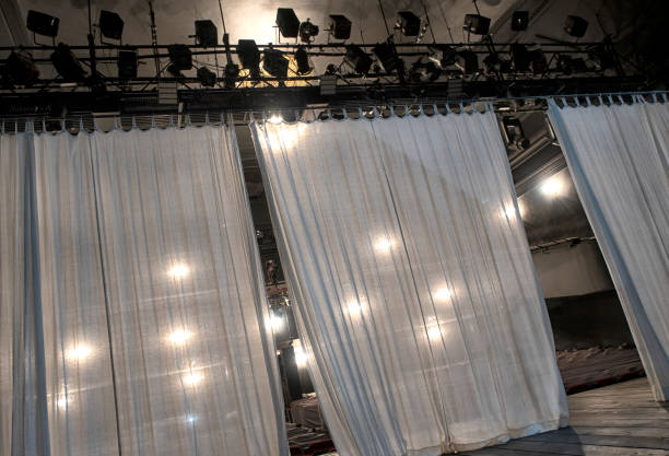 istock technical lights that the stage at theater. 1193355174