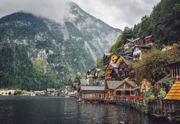 istock Alpine village Hallstatt 1193364996