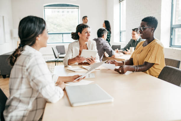 istock Coworkers in the office 1193367445