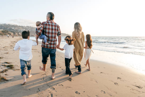 istock Family  on the beach 1193367474