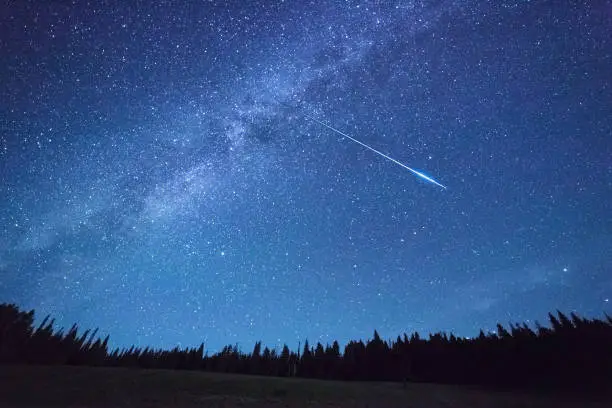 Photo of Night Sky,meteor shower