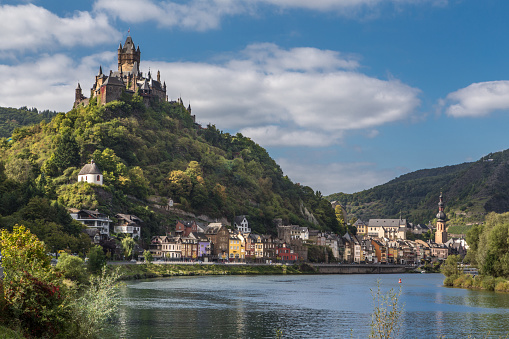 Mosel River panoramic Cochem Germany