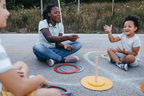 istock Always having fun with kids outdoor 1193369535