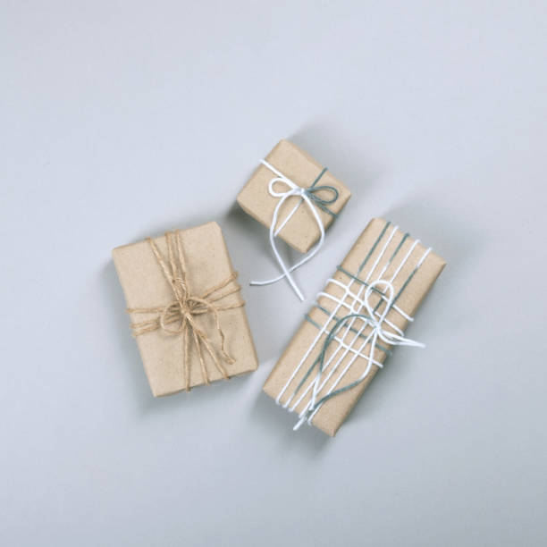 istock Zero waste and natural packing for presents. 1193377630