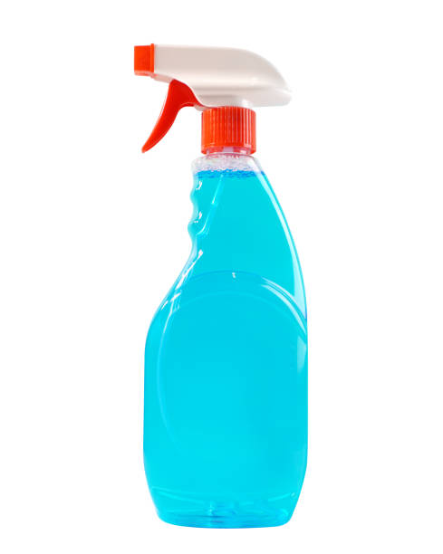 istock Spray bottle for glass cleaning isolated on white 1193385933