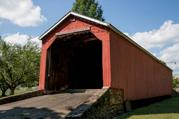 istock South Perkasie Covered Bridge, Bucks County, Pennsylvania 1193387107
