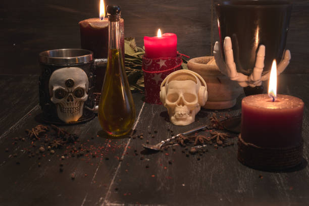istock potion of natural herbs for black magic 1193392510