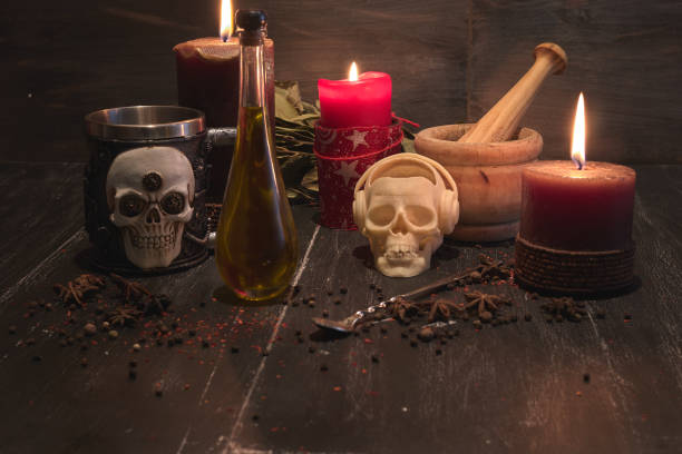 istock potion of natural herbs for black magic 1193392550