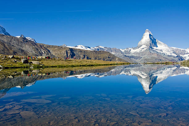 istock Mass tourism at the Matterhorn 119339939