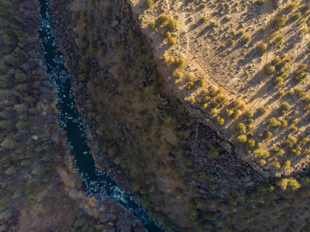 istock River in the desert, aerial view. Texture 1193403371