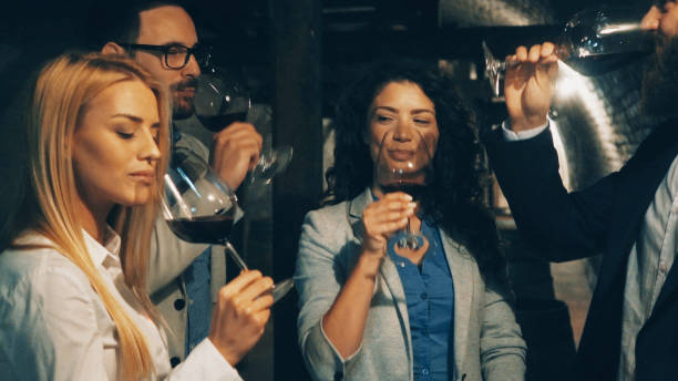 istock Friends tasting wine together 1193410393