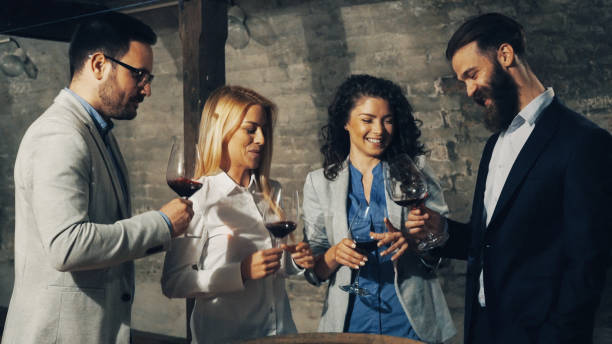 istock Friends tasting wine together 1193410403