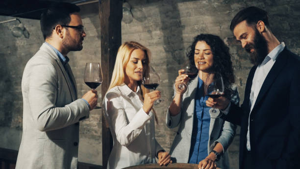 istock Friends tasting wine together 1193410405