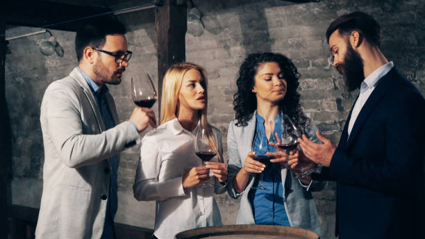 istock Friends tasting wine together 1193410416