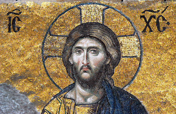 istock Mosaic of Jesus Christ 119341619
