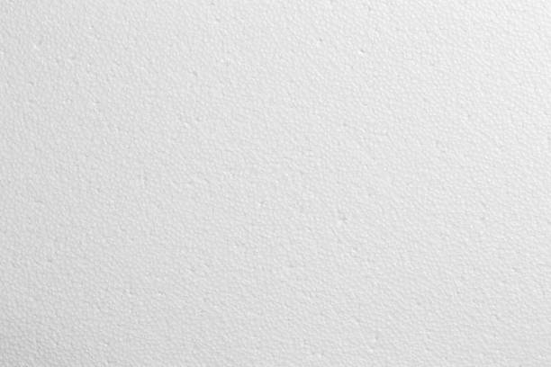Polystyrene foam texture use as a background and design. stock photo