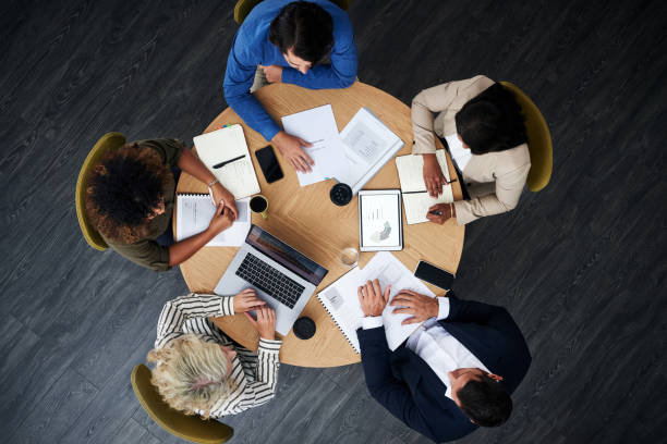 istock Everyone's doing their bit to grow their business 1193425071