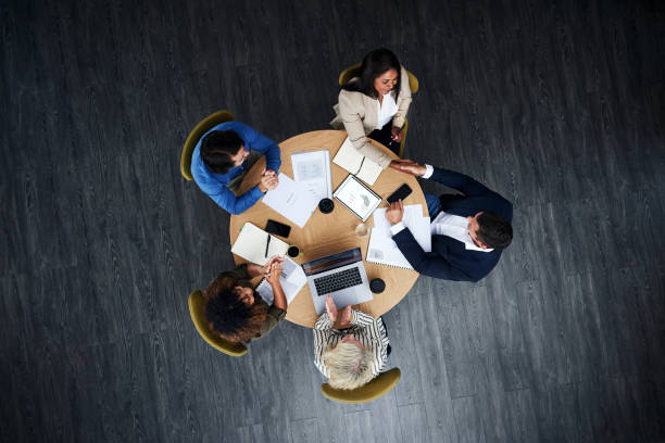 istock We reach goals when we work for them together 1193425077
