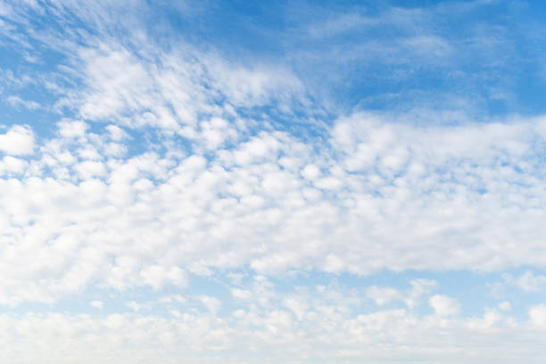 istock The sky covering with white clouds 1193431662