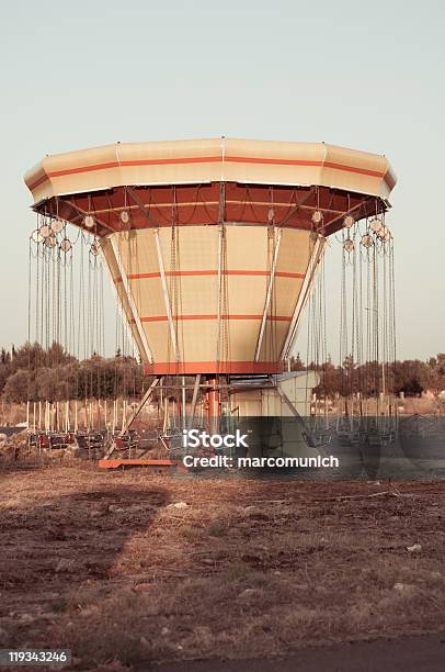 Vintage Amusement Park Ride Stock Photo - Download Image Now - Agricultural Field, Amusement Park, Amusement Park Ride