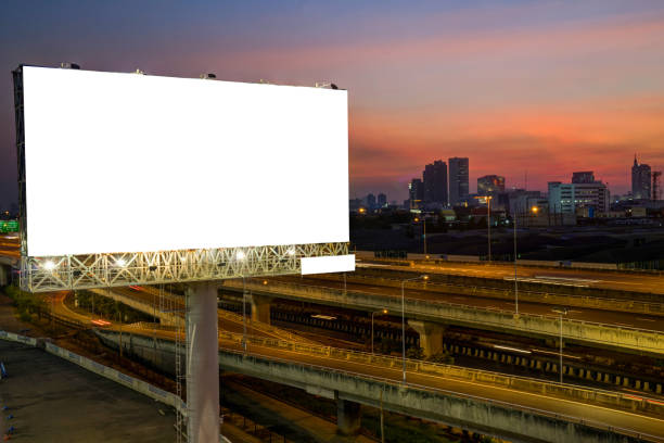 istock Blank billboard for outdoor advertising 1193454078