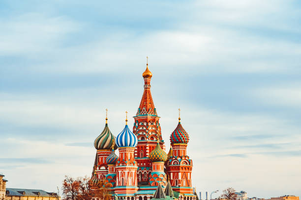 istock St. Basil's Cathedral in Moscow on red square 1193456329