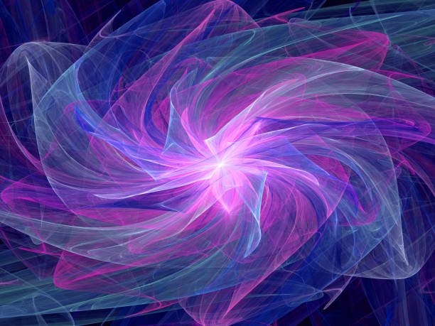 istock Swirling Energy - Energy Flower. 1193462168