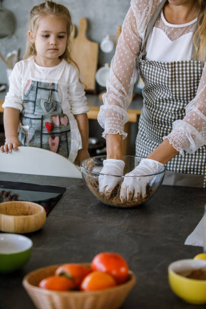 istock Kneading a dough for delicious raw vegan dessert 1193467478