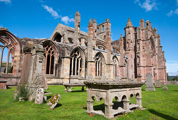 istock Melrose Abbey monument, Scotland 119347537